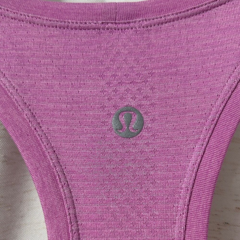 lululemon athletica Pink Racerback Tank Top - Picture 2 of 4
